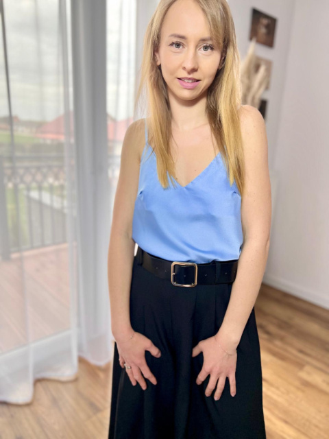 Satynowy top Satynowy top